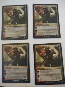 4X MTG Xenagos, the Reveler Theros 209/249 Regular Mythic 4X NM - Image 1