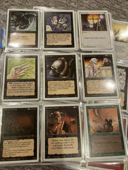 MTG Magic The Gathering REVISED Near Complete Set (NO Duals or Wheel) NM-LP - Image 4