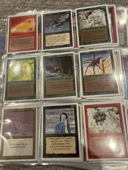 MTG Magic The Gathering REVISED Near Complete Set (NO Duals or Wheel) NM-LP - Image 5