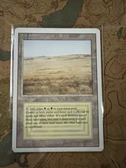 Savannah Revised Dual Land MTG Magic Old School LP-MP Vintage Rare 3rd Edition - Image 1