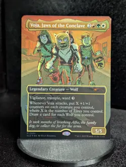 Voja, Jaws of The Conclave MTG Secret Lair Drop Series Foil - Image 1