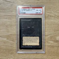 MTG Beta Word Of Command PSA 8 Instant Graded Near Mint Magic The Gathering - Image 1