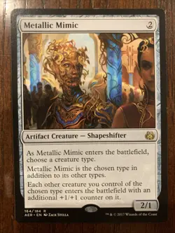 MTG Magic the Gathering Metallic Mimic (164/184) Aether Revolt NM - Image 1