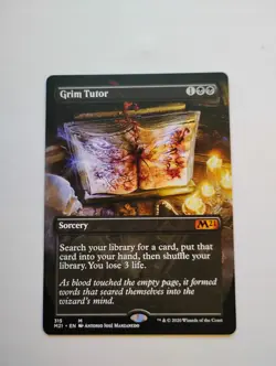 Grim Tutor (Alternate Art) Core Set 2021 Regular - Image 1
