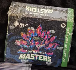 Magic: The Gathering Commander Masters Collectors Box - 4 Packs (FACTORY SEALED) - Image 2