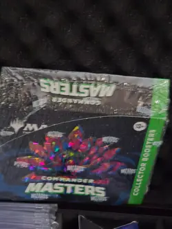 Magic: The Gathering Commander Masters Collectors Box - 4 Packs (FACTORY SEALED) - Image 4