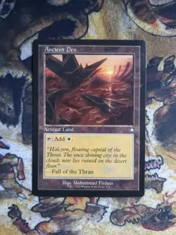 Ancient Den (Retro Frame) LP #172 Commander: The Brothers' War MTG - Image 1