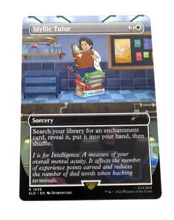 MTG Idyllic Tutor 1636 Borderless Fallout Secret Lair - Image 1