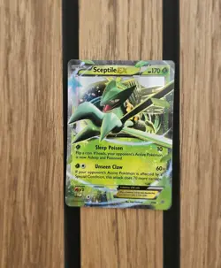 Sceptile EX 7/98 Half Art Ultra Rare XY Ancient Origins Pokemon Card Excellent - Image 1