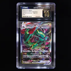 Rayquaza VMAX | 108/172 | 2022 VSTAR Universe | Pokemon TCG | CGC Pristine 10 - Image 1