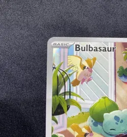 Pokemon TCG Bulbasaur Stellar Crown Illustration Card 143/142 Near Mint Holo - Image 4