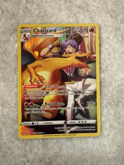 Pokemon TCG Charizard Trainer Gallery TG03/TG30 Ultra Rare Lost Origin LP+/NM - Image 1