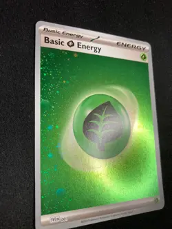 SVE 001 - Holographic Grass Energy - NM - Pokemon 151 - Image 2