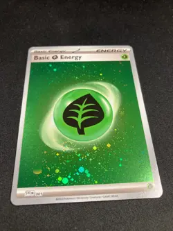SVE 001 - Holographic Grass Energy - NM - Pokemon 151 - Image 4