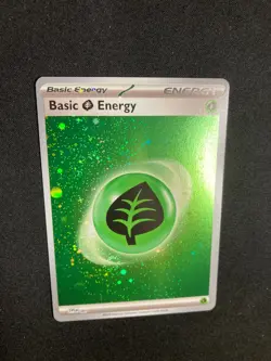 SVE 001 - Holographic Grass Energy - NM - Pokemon 151 - Image 5