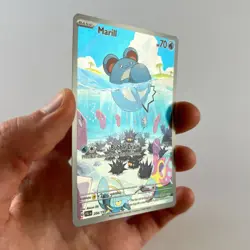 Marill 204/193 Paldea Evolved Holo Illustration Rare Pokemon TCG - LP/NM - Image 3