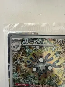 Pokemon TCG Magneton SVP 159 Promo Card Surging Sparks SEALED - Image 2