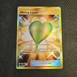 Pokemon TCG - Missing Clover 168/156 - Ultra Prism - Secret Rare - Image 1
