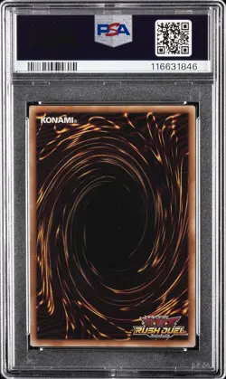 2024 YU-GI-OH! JPN OVER RUSH RARE #JP050 BLUE-EYES BLAZING BRIGHT DRAGON PSA 10 - Image 2