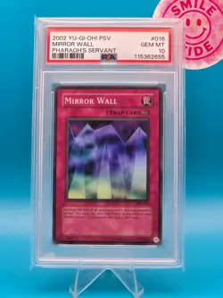 PSA 10 - 2002 Yu-Gi-Oh! PSV, Mirror Wall, Pharaoh's Servant - Image 1