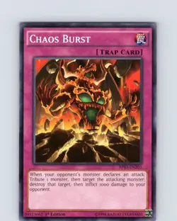 Yu-Gi-Oh TCG Chaos Burst BP03-EN203 1st Edition Regular Common Card NM - Image 1