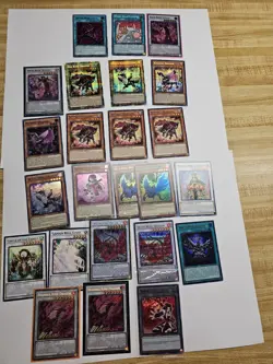 Yugioh Bramble Rose Dragon (Starlight Rare) Rose Dragon deck lot 21 cards lp - Image 2