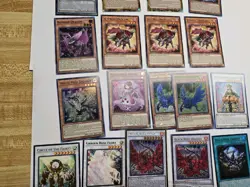 Yugioh Bramble Rose Dragon (Starlight Rare) Rose Dragon deck lot 21 cards lp - Image 4