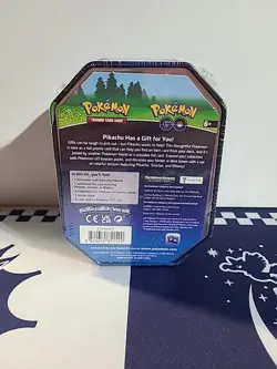 Pokemon Go! Pikachu Tin Trading Card Game New Factory Sealed - Image 2