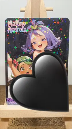 Mallow and Acerola waifu card - Image 1