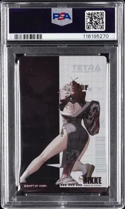 2023 GODDESS OF VICTORY: NIKKE GUN GIRL METAL CARD COLLECTION SAKURA PSA 9 - Image 2