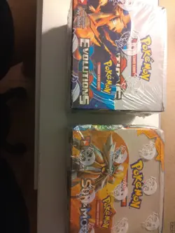 Pokemon Cards Evolution & Sun And Moon Booster Box For Children's 8 Yrs. +. - Image 3