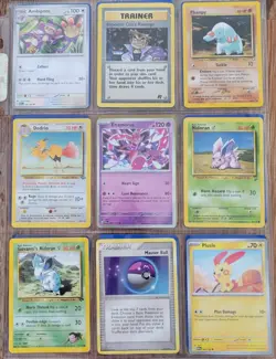 Huge Vintage Pokemon Binder Collection Mixed Lot of 180 Cards WOTC-Modern - Image 5