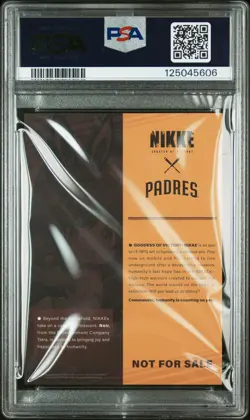 2025 GODDESS OF VICTORY: NIKKE X SAN DIEGO PADRES COLLECTIBLE CARDS NOIR PSA 9 - Image 2