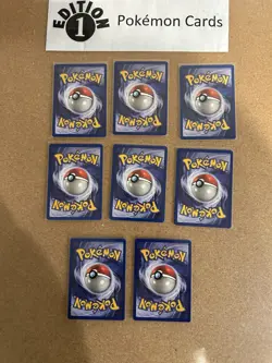 Jungle 1st Edition Pokemon Card Lot Vintage WOTC - Image 2