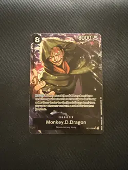 One Piece Card Game Monkey.D.Dragon (Alternate Art) OP12-094 SR English - Image 1