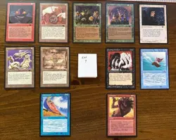 Magic The Gathering Card Lot (11) Antiquities, Arabian and DCI - Counterspell - Image 1
