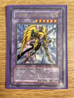 Yu-gi-oh Elemental Hero Darkbright TAEV-EN042 Ultra Rare NM card - Image 5