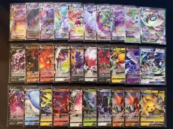 Lot of 150 Pokemon Cards V/VMAX/EX/Full Art/GX/Trainer/Holos Modern Collection - Image 3