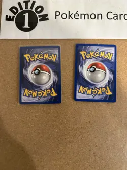 Rapidash + Ponyta 1st Edition Pokemon Card Lot Vintage WOTC - Image 2