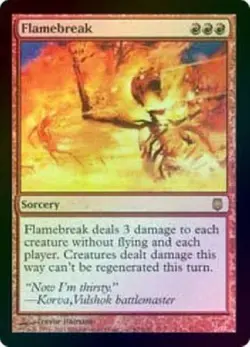 Flamebreak Darksteel MtG NM - Image 1