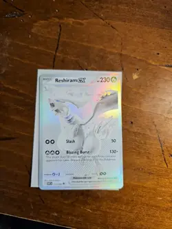 Reshiram EX White Flare SV11W BWR Foil Card 173/086 Mint Condition - Image 2