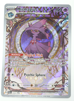 Mismagius 212/193 Paldea Evolved Near Mint Illustration Rare Pokemon Card - Image 1