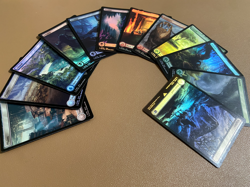 12X FOIL Basic Lands - Final Fantasy x MTG - Pack Fresh NM - Image 1