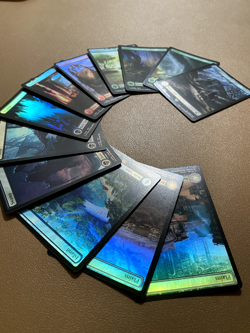 12X FOIL Basic Lands - Final Fantasy x MTG - Pack Fresh NM - Image 2