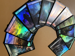 12X FOIL Basic Lands - Final Fantasy x MTG - Pack Fresh NM - Image 4