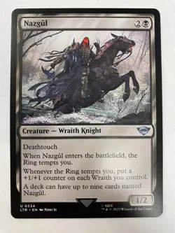 MTG 1x Nazgul # 334 Universes Beyond Lord of the Rings Magic the Gathering x1 NM - Image 1