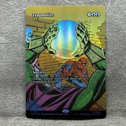 Traumatize (Foil) - Marvel Universe Eternal-Legal (MAR) #15 Borderless NM MTG - Image 1