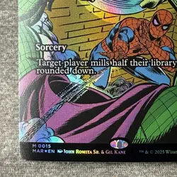 Traumatize (Foil) - Marvel Universe Eternal-Legal (MAR) #15 Borderless NM MTG - Image 5