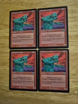MTG - 4x Slingshot Goblin - Planeshift - Image 1