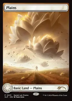 Plains - Promo Secret Lair NM MTG - Image 1